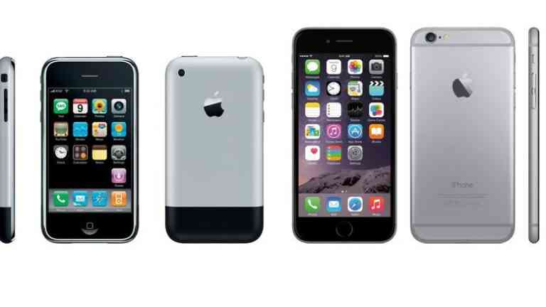 Από το iPhone 2G στο iPhone 6 και το 6 Plus