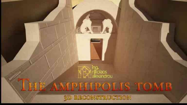 Amphipolis Tomb 3D Reconstruction: Νέο εκπληκτικό VIDEO
