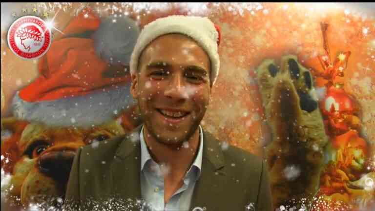 Οι παίκτες του Ολυμπιακού σας εύχονται χρόνια πολλά! (Βίντεο)