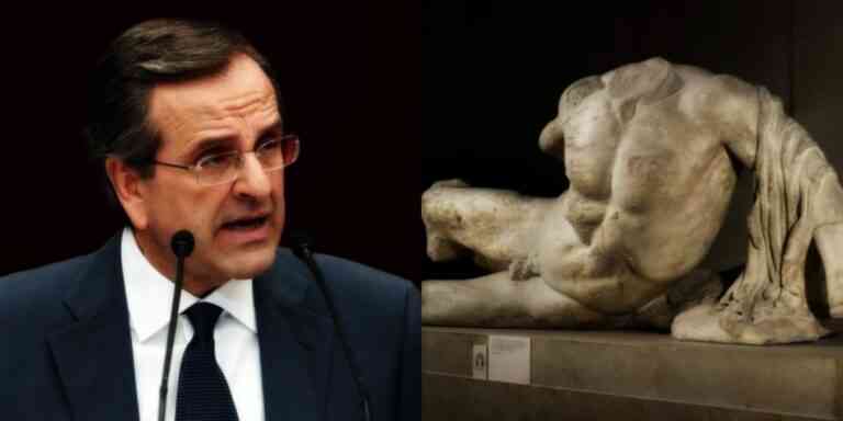 Ξέσπασμα Σαμαρά για το δανεισμό γλυπτού του Παρθενώνα