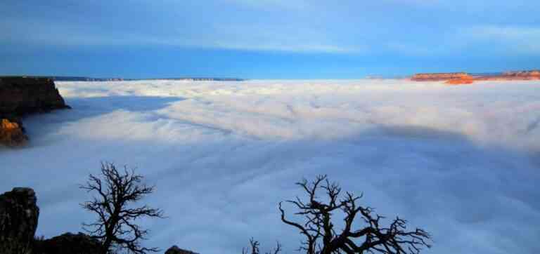 Το Grand Canyon “πλημμύρισε” ομίχλη!