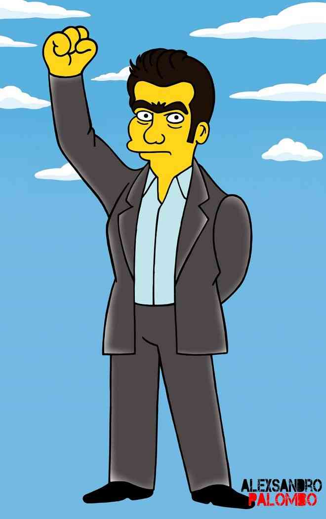 Ο Αλέξης Τσίπρας των Simpsons