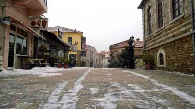Χαλκιδική: Διακοπή μαθημάτων λόγω χιονιά