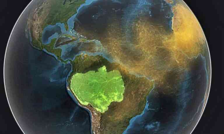 Εκπληκτικό βίντεο της NASA αποτυπώνει το ταξίδι της σκόνης από Σαχάρα σε Αμαζόνιο