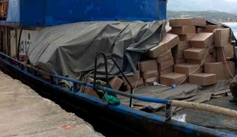 Θεσσαλονίκη: Βυθίστηκε φορτηγό πλοίο με λαθραία τσιγάρα