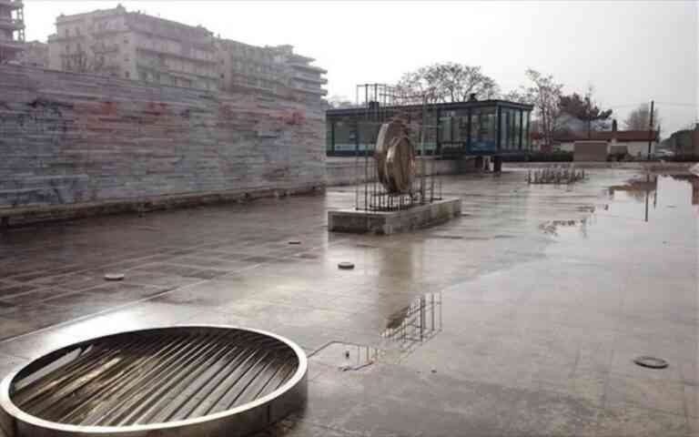 Βανδαλισμός στη Νέα Παραλία Θεσσαλονίκης