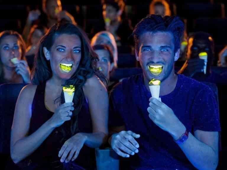 Παγωτό που φωσφορίζει στο σκοτάδι