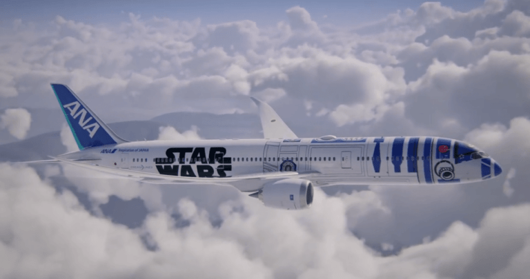 Ταξιδέψτε με αεροπλάνο Star Wars