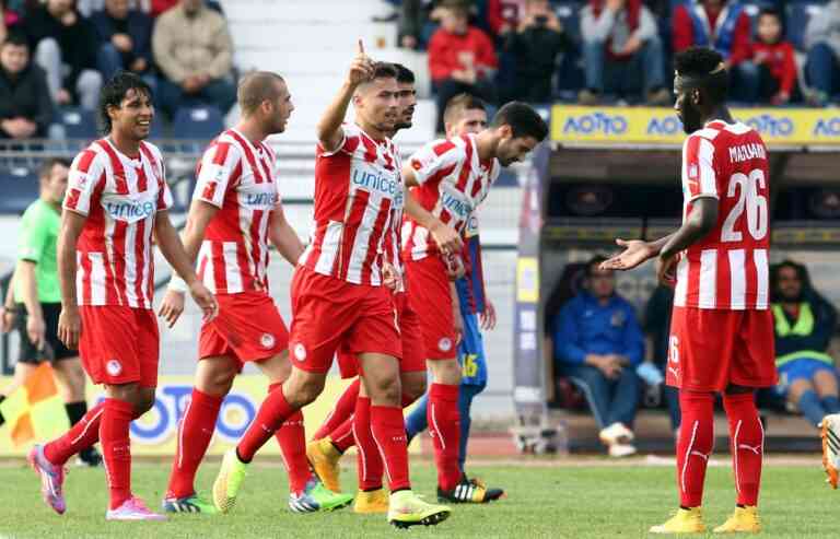 Εύκολα ο Ολυμπιακός στην Κομοτηνή, 1-3 τον Πανθρακικό