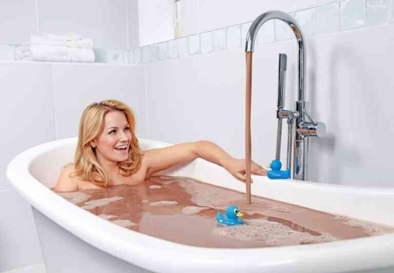 Βρύση που τρέχει… σοκολάτα γάλακτος