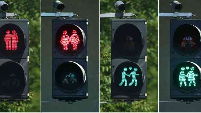 “Προοδευτικό φως” από τα φανάρια της Βιέννης