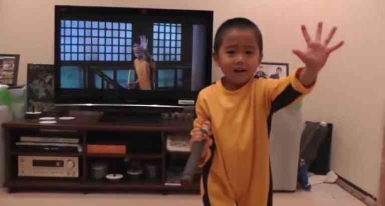 O “νέος” Μπρους Λι είναι 5 χρονών και εντυπωσιάζει