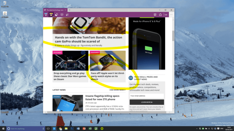 Microsoft Edge: Αυτός είναι ο νέος browser της Microsoft (video)
