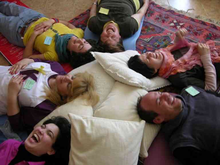 Δωρεάν γιόγκα γέλιου στον Εθνικό Κήπο