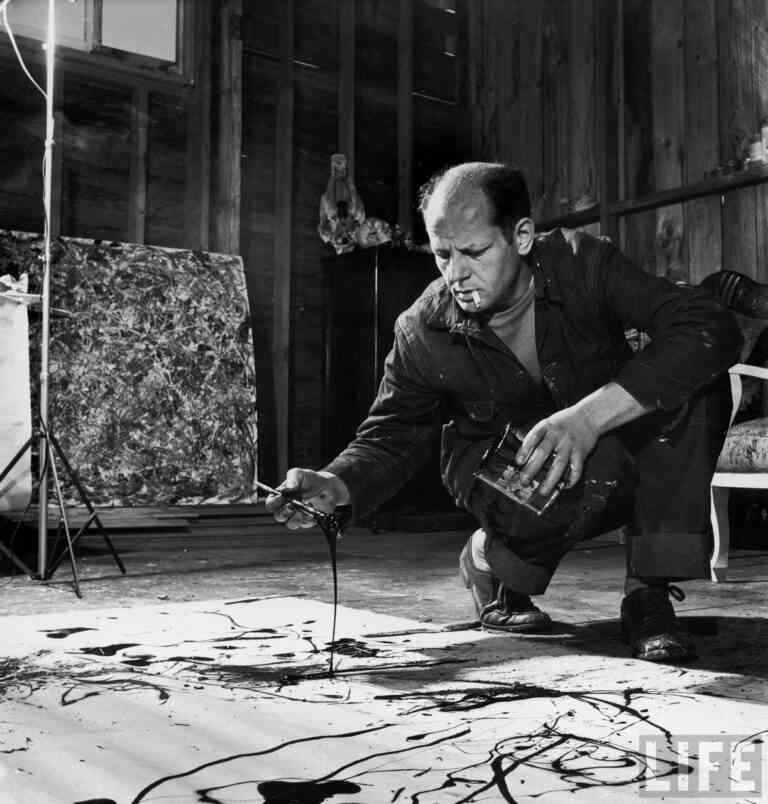 Ο αφηρημένος εξπρεσιονιστής Jackson Pollock