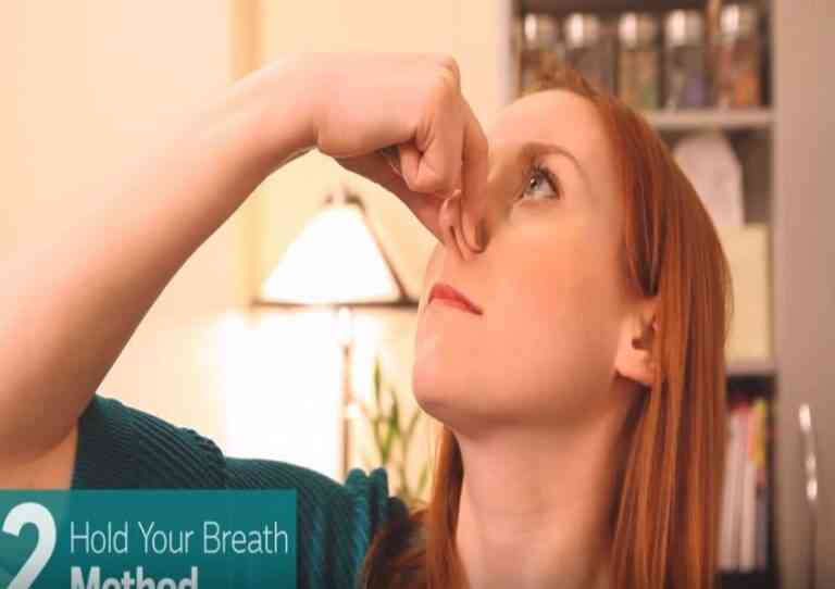 Πως να ξεβουλώσετε τη μύτη σας μέσα σε λίγα δευτερόλεπτα!