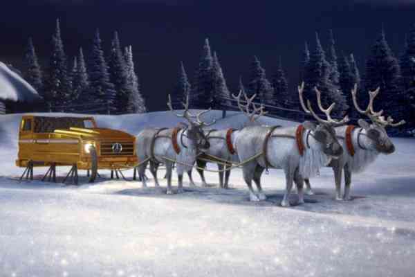 Φτιάξε το έλκηθρο Mercedes που σου αρέσει μέσω διαμορφωτή!