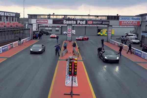 Lamborghini Huracan 610 PS VS Porsche 918 Spyder 887 PS (video)