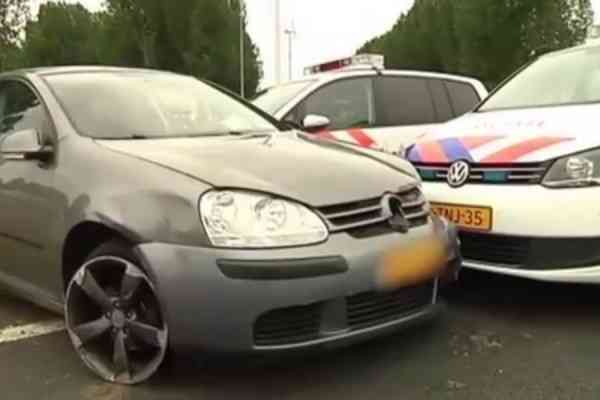 Κινηματογραφική καταδίωξη κλεμμένου VW Golf στην Ολλανδία