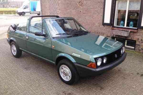 Fiat Ritmo Cabrio του 1984 έχει διανύσει μόλις 160 χιλιόμετρα!