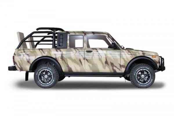 Νέα ειδική έκδοση του Lada Niva φτιαγμένη για κυνηγούς!