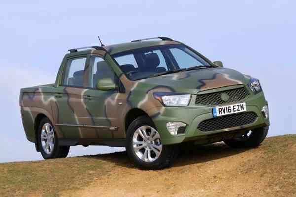 SsangYong Korando Sports με εργοστασιακή παραλλαγή!