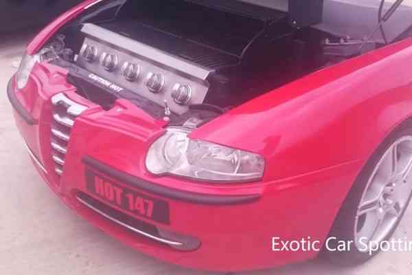 Η πιο «καυτή» και… τσικνισμένη Alfa Romeo 147! (video)