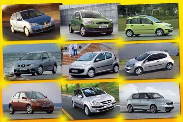 20 μικρά και μικρομεσαία αυτοκίνητα του 2007-2008 έως 5.000 ευρώ