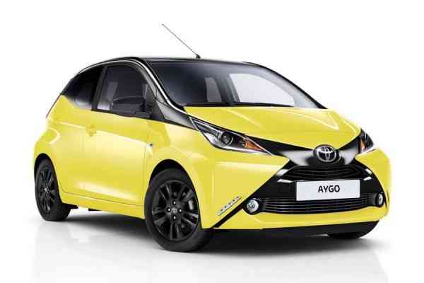 Νέο δίχρωμο Toyota Aygo x-cite με πλούσιο εξοπλισμό