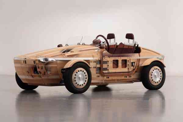 Διθέσιο roadster Toyota Setsuna κατασκευασμένο από ξύλο!