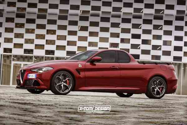 Alfa Romeo Giulia QV «μεταμορφώθηκε» σε pick-up!