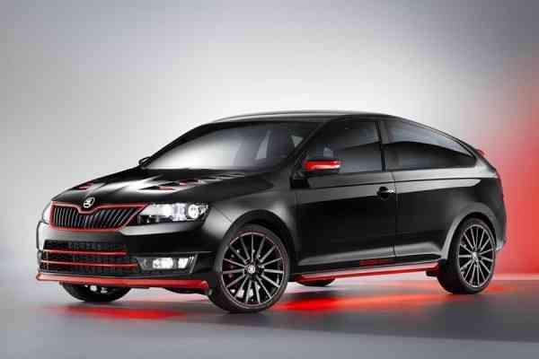 Skoda Atero coupe βασισμένο στο Rapid Spaceback