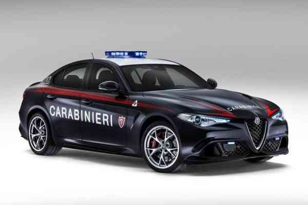 Δύο νέες Alfa Romeo Giulia QV για τους Ιταλούς Carabinieri!