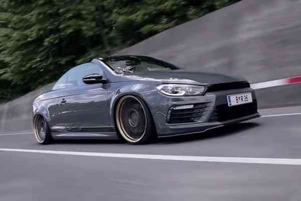 VW Eos με μούρη από Scirocco και κινητήρα R36 300 PS (+video)