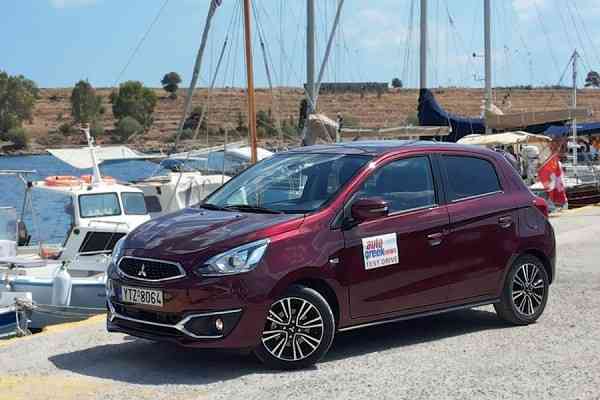 Οδηγούμε το ανανεωμένο Mitsubishi Space Star 1.2 80 PS