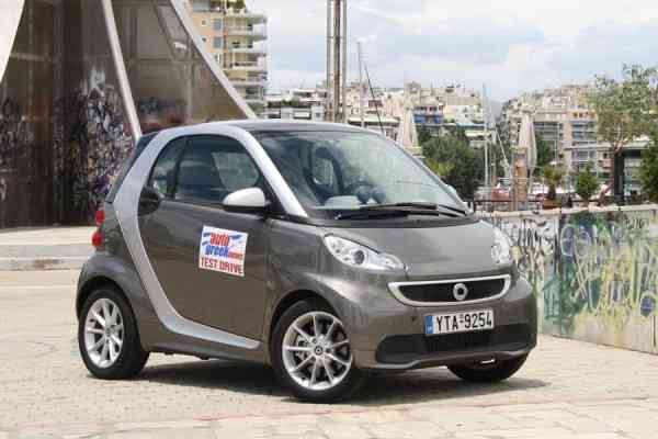 Δοκιμή smart fortwo ντίζελ 0.8 cdi (2007- 2014)