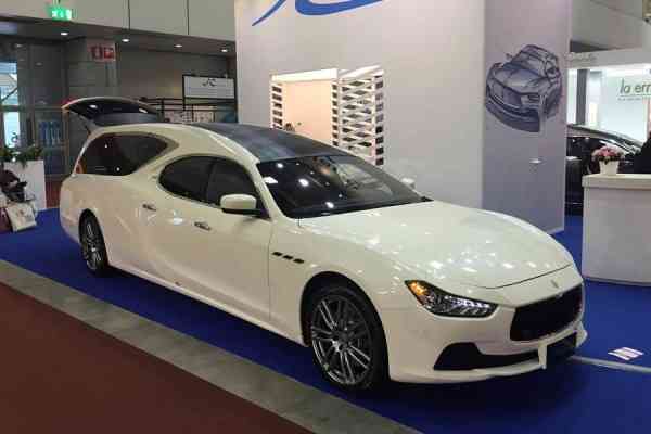 Η πιο σπορ… νεκροφόρα βασίζεται σε Maserati Ghibli!