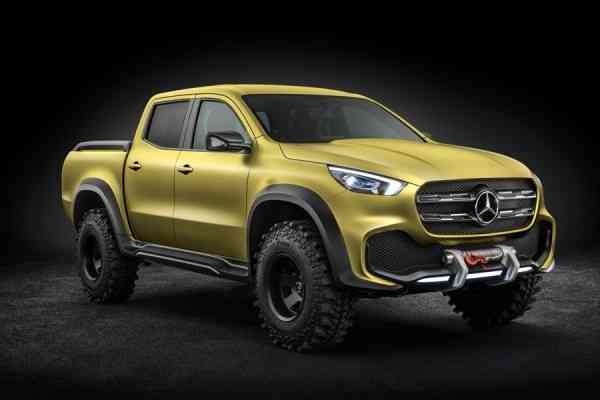 Νέα Mercedes X-Class pickup σε δύο εκδόσεις για το 2017
