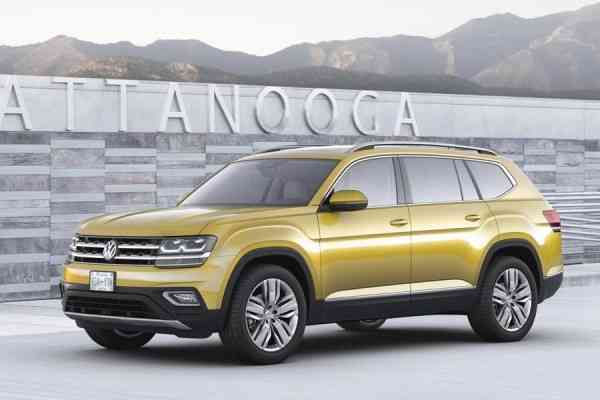 Νέο SUV VW Atlas μήκους 5 μέτρων και με κινητήρα 2.0 λτ. TSI