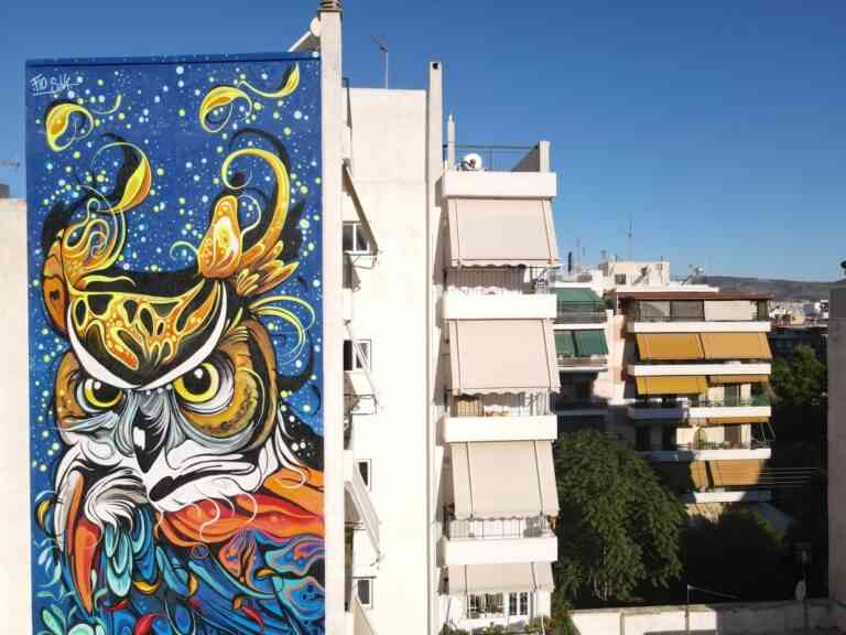 Τέσσερις εντυπωσιακές τοιχογραφίες για το περιβάλλον «ντύνουν» με χρώμα σχολεία της πόλης
