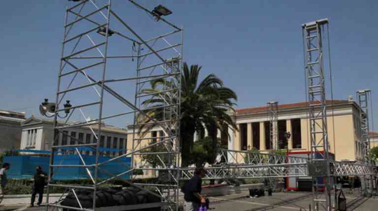 Που θα στηθούν τα εκλογικά περίπτερα των κομμάτων στην Αθήνα
