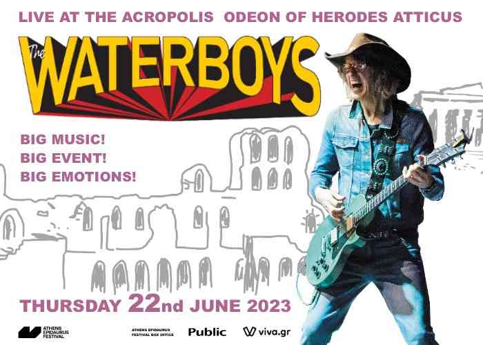 Οι Waterboys στο Ωδείο Ηρώδου Αττικού