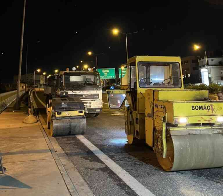 Ξεκινούν οι εργασίες ασφαλτόστρωσης στη Λεωφόρου Κηφισού από την Περιφέρεια Αττικής