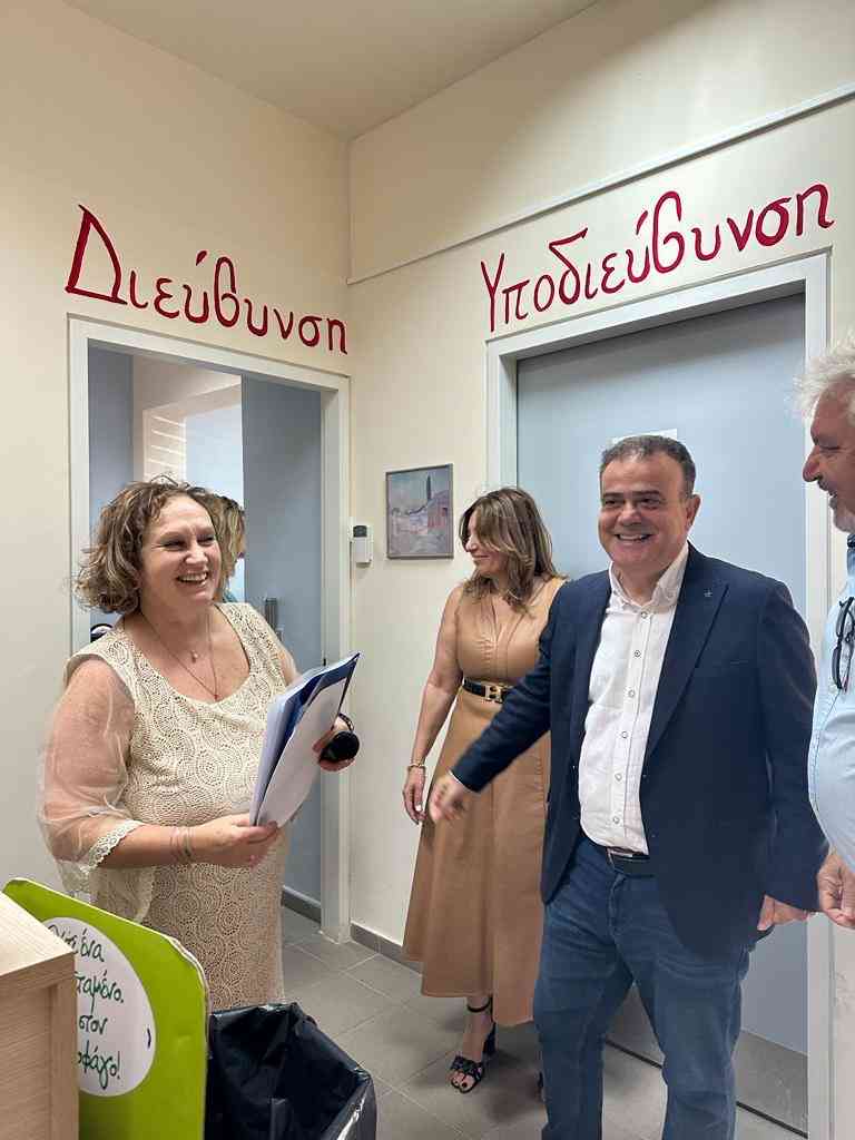 Δίπλα στους μαθητές του Δήμου Παλλήνης βρέθηκε ο υποψήφιος Δήμαρχος Χρήστος Αηδόνης