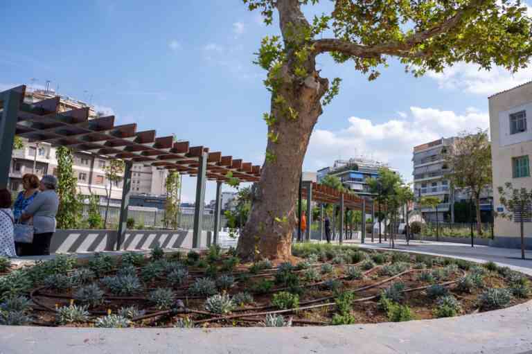 Η ριζική ανάπλαση της πλατείας Αρμενίων στον Νέο Κόσμο (ΦΩΤΟ)