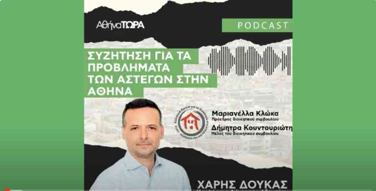 «Διάλογοι με τον Χάρη Δούκα. Η Αθήνα Τώρα και Αύριο»
