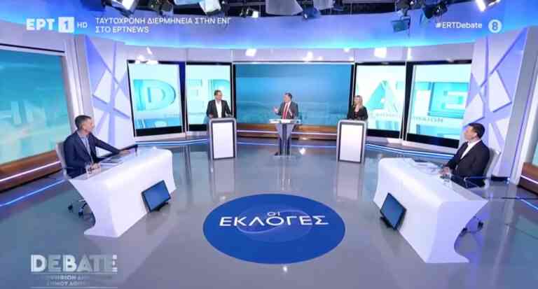 «Ντιμπέιτ» Μπακογιάννη – Δούκα για τις κάμερες στην Αθήνα