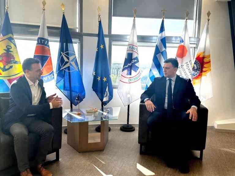 Συναντήσεις Χ.Δούκα με τον Υπουργό Κλιματικής Κρίσης και Πολιτικής Προστασίας και τον Περιφερειάρχη Αττικής