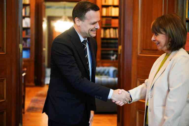 Συνάντηση Χάρη Δούκα με την Πρόεδρο της Δημοκρατίας