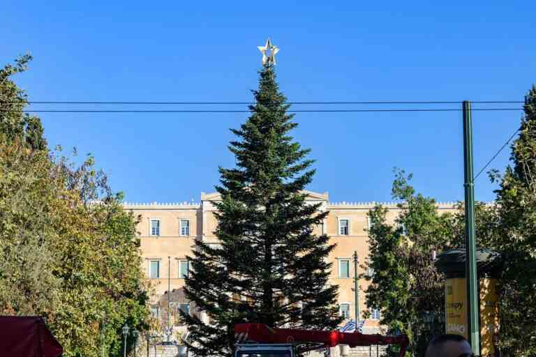 Την Πέμπτη 23 Νοεμβρίου στις 18.00 ανάβει το Χριστουγεννιάτικο Δέντρο στο Σύνταγμα